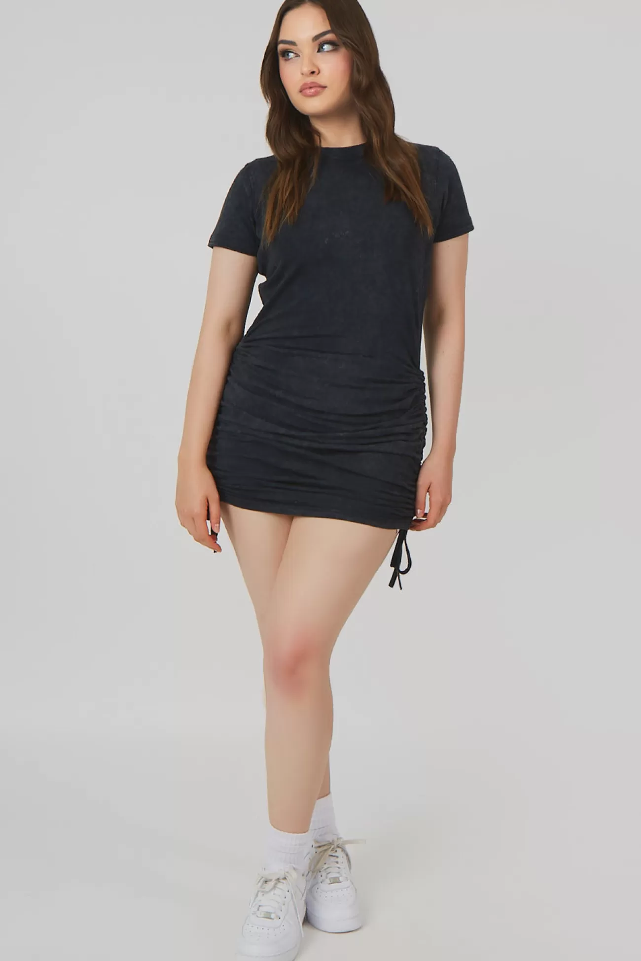 Public Desire Bodycon Mini T Shirt Dress Acid Wash Sale