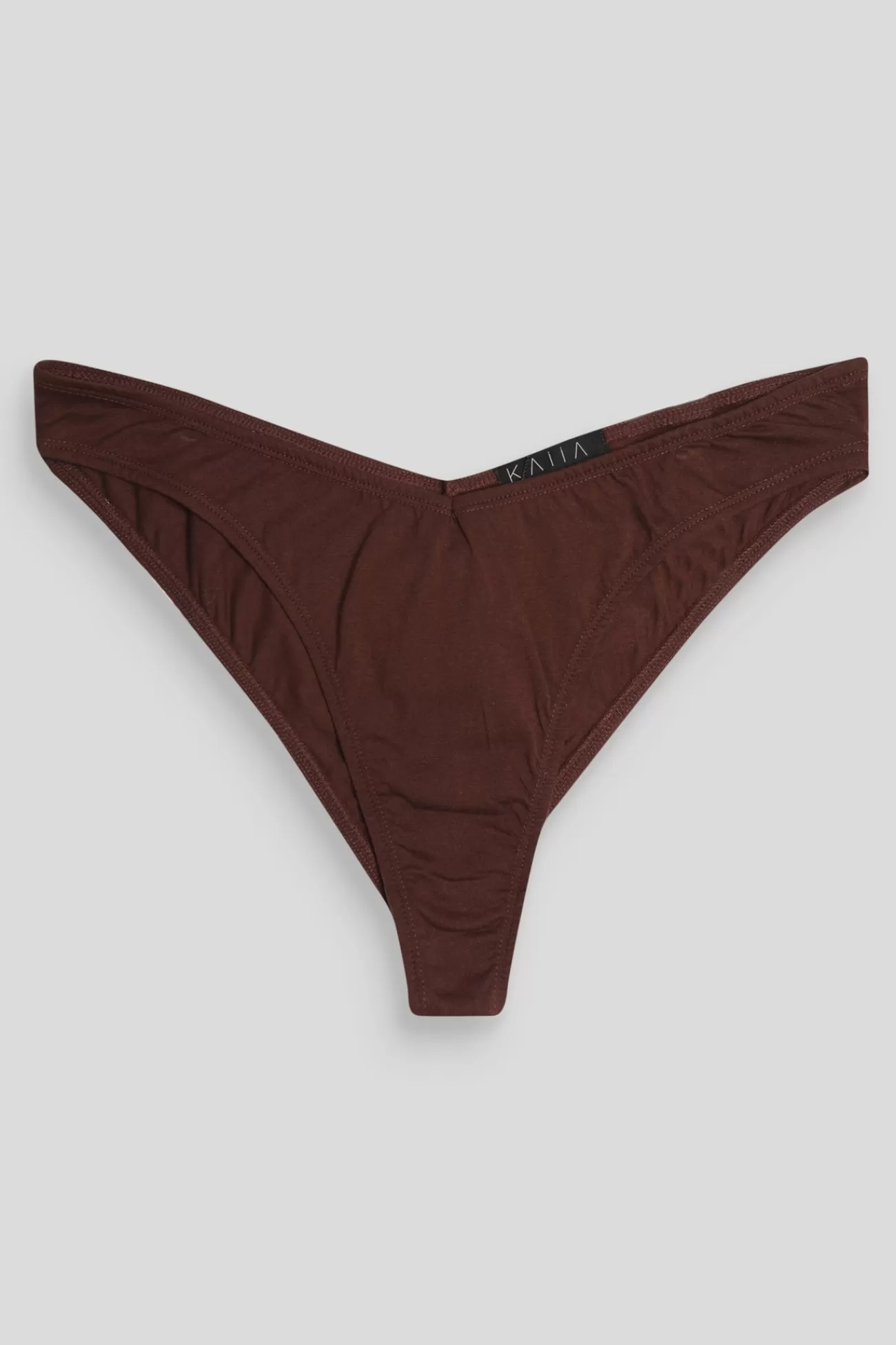 Public Desire Curve V Front Knicker Chocolate Flash Sale