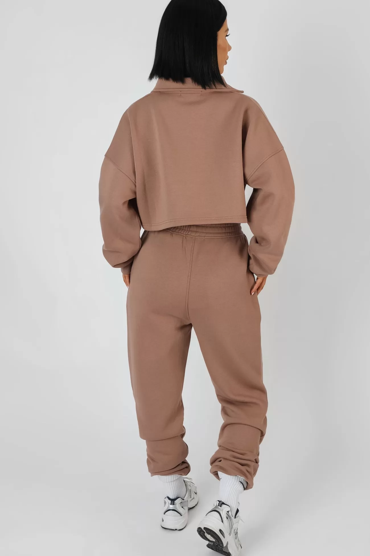 Public Desire Oversized Cropped Polo Shirt Frappe Best Sale