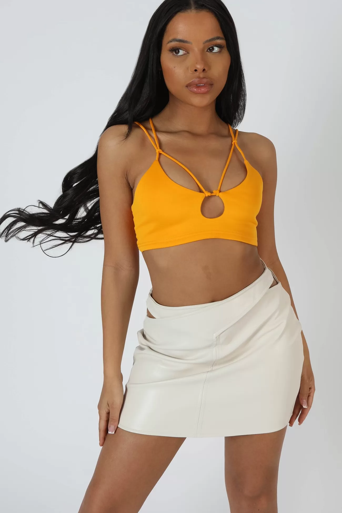 Public Desire Strappy Bralet Mango Best