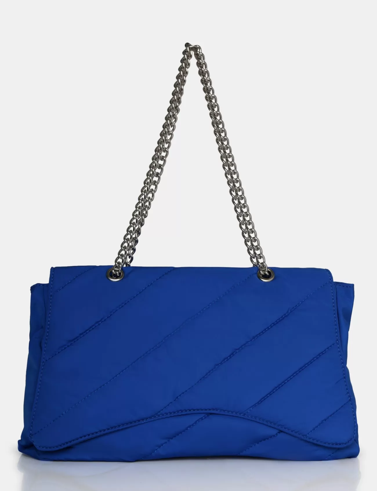 Public Desire The Laina Nylon Tote Bag Blue Shop